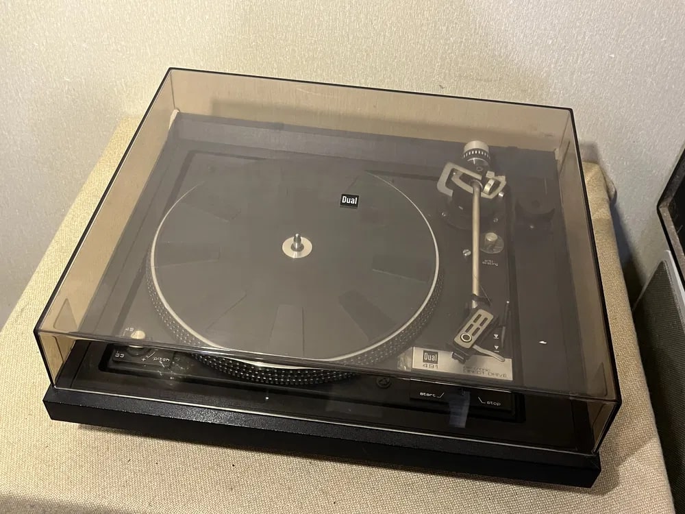 DUAL CS-491 Rare Vintage MINT Turntable Tested Direct Drive Warranty