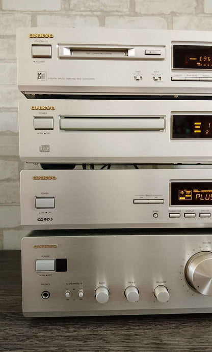 Onkyo A-9211 Rare Vintage MINT Cassette Deck Component Set Serviced