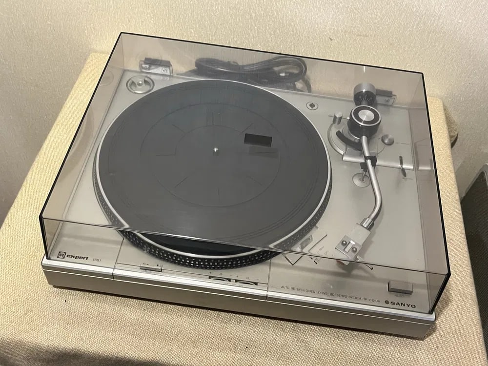 Sanyo TP-1012 Rare Vintage Turntable Working Direct Drive Hi-Fi Warranty