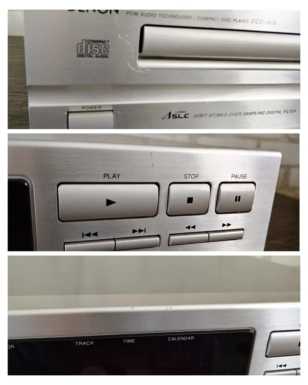 Denon DCD-615 Rare Vintage CD Player Serviced Warranty Tested Compact Disc