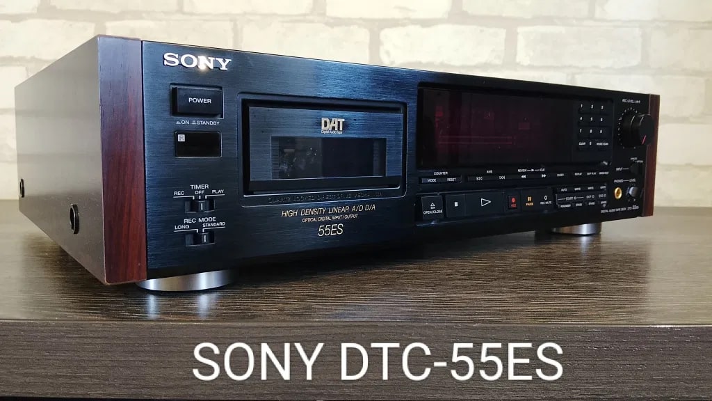 Sony DTC-55ES Rare Vintage MINT DAT Deck Warranty Remote Serviced