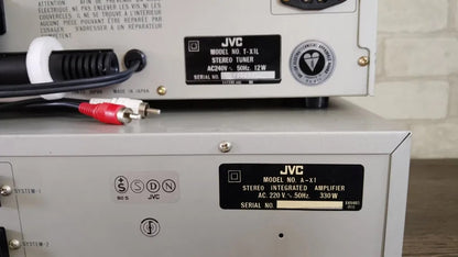 JVC A-X1 / T-X1L / KD-A33 Rare Vintage Audio Component Set Serviced Serviced