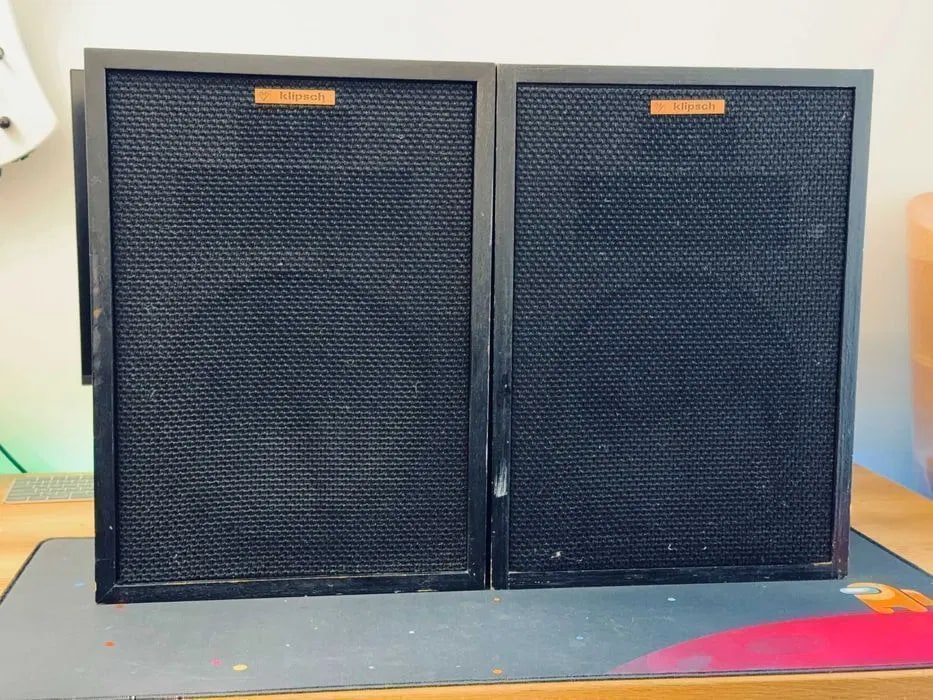 Klipsch Heresy I Exstra Rare Vintage 1979 Horn Speakers HBB USA Pair Warranty