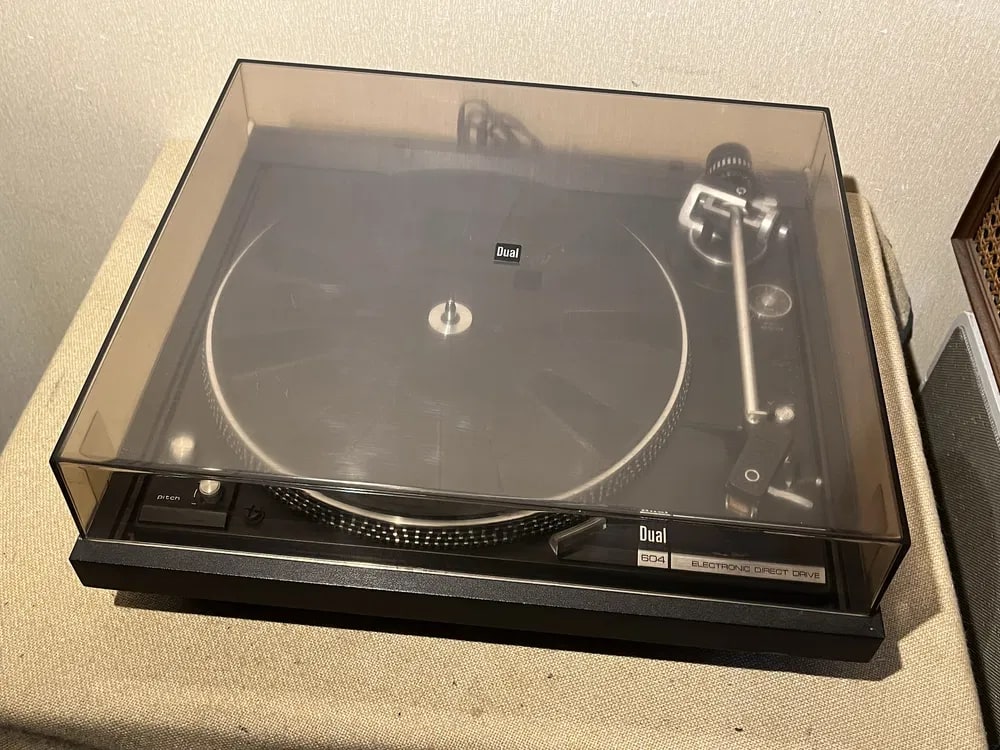 DUAL CS-604 Rare Vintage Turntable Serviced Warranty Direct Drive Tested