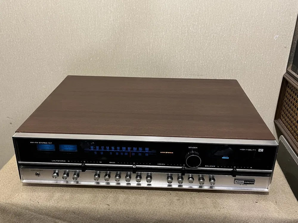 Rank Arena R-1035 Rare Vintage Stereo Receiver Tested Hi-Fi Analog