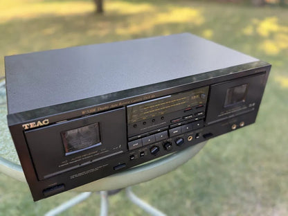 TEAC W-530R Rare Vintage MINT Double Cassette Deck Serviced Tape Deck