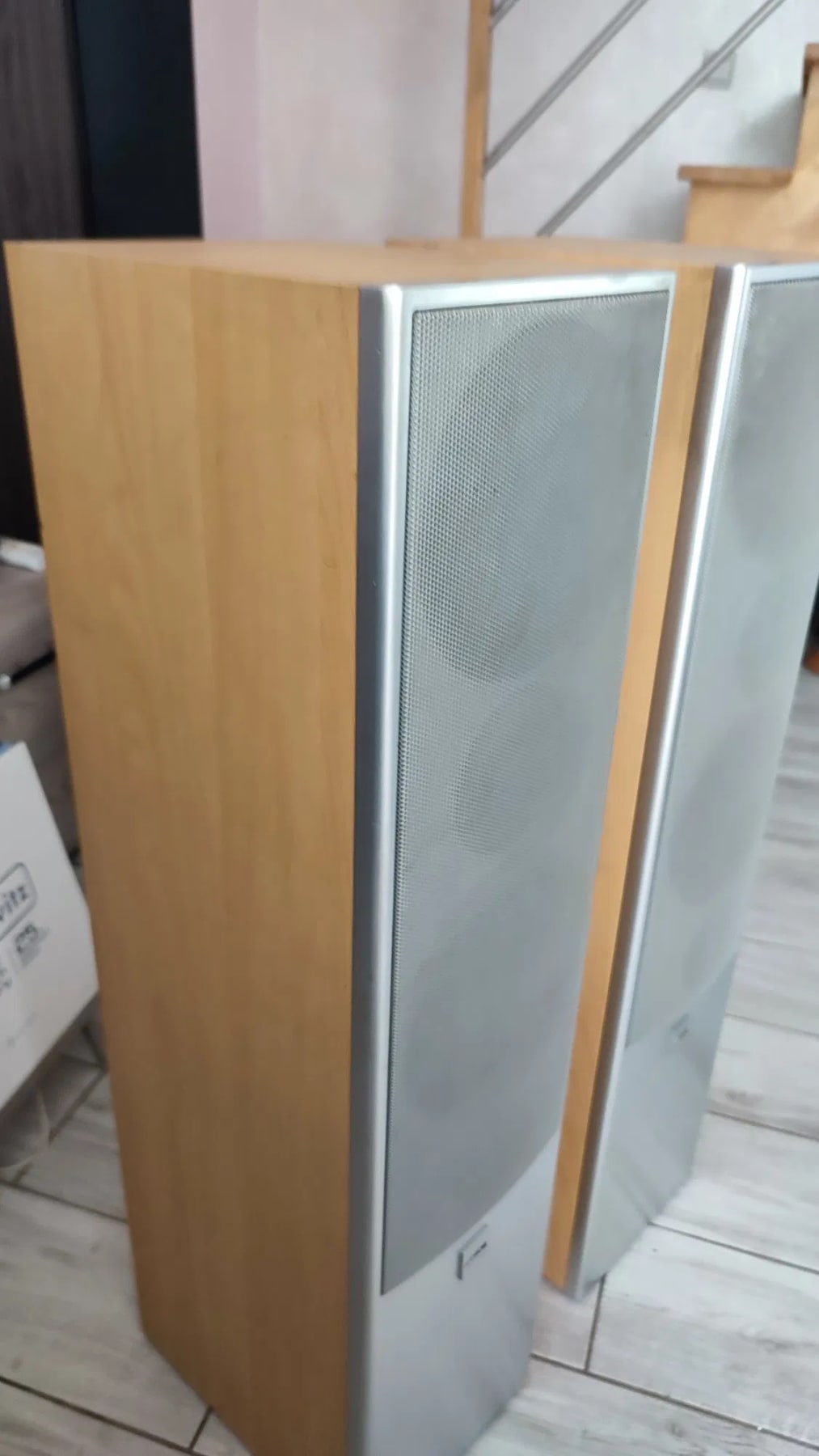 Canton LE 107 Rare Vintage Floorstanding Speakers Working Stereo Hi-Fi