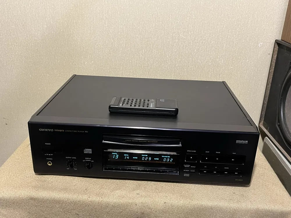Onkyo Integra DX-6850 Rare Vintage CD Player Warranty Remote