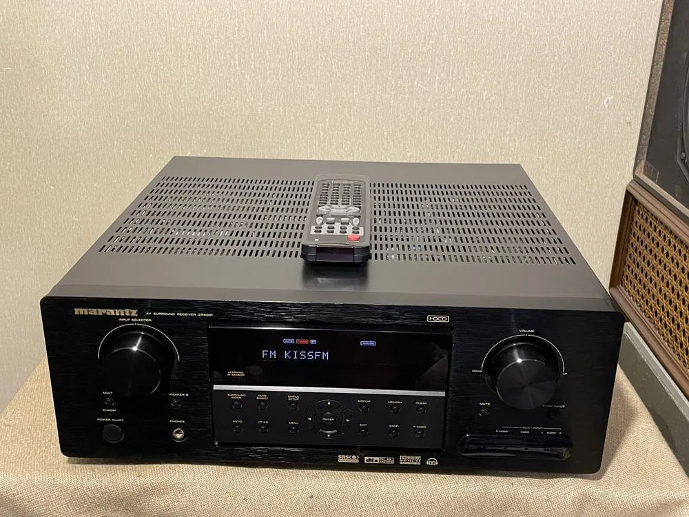 Marantz ZR6001 Rare Vintage MINT AV Receiver Warranty Tested 7x95W Remote