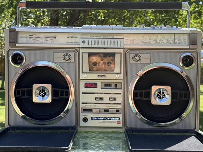 Sharp GF-9696Z Rare Vintage MINT Japan Boombox Getto blaster Serviced