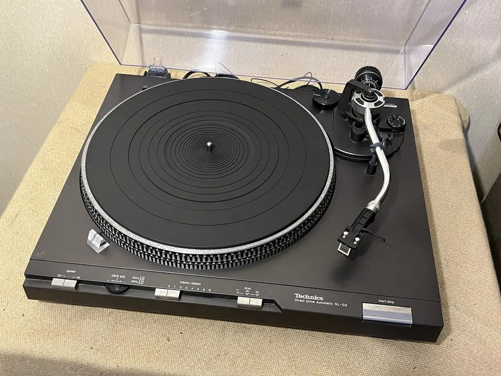 Technics SL-D3 Rare Vintage Turntable Tested Direct Drive Full Warranty