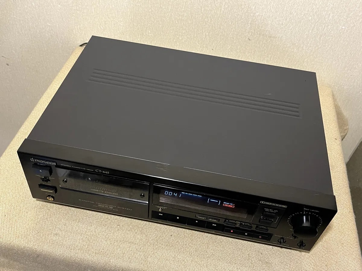 Pioneer CT-445 Rare Vintage Cassette Deck Stereo Hi-Fi 2-Motor