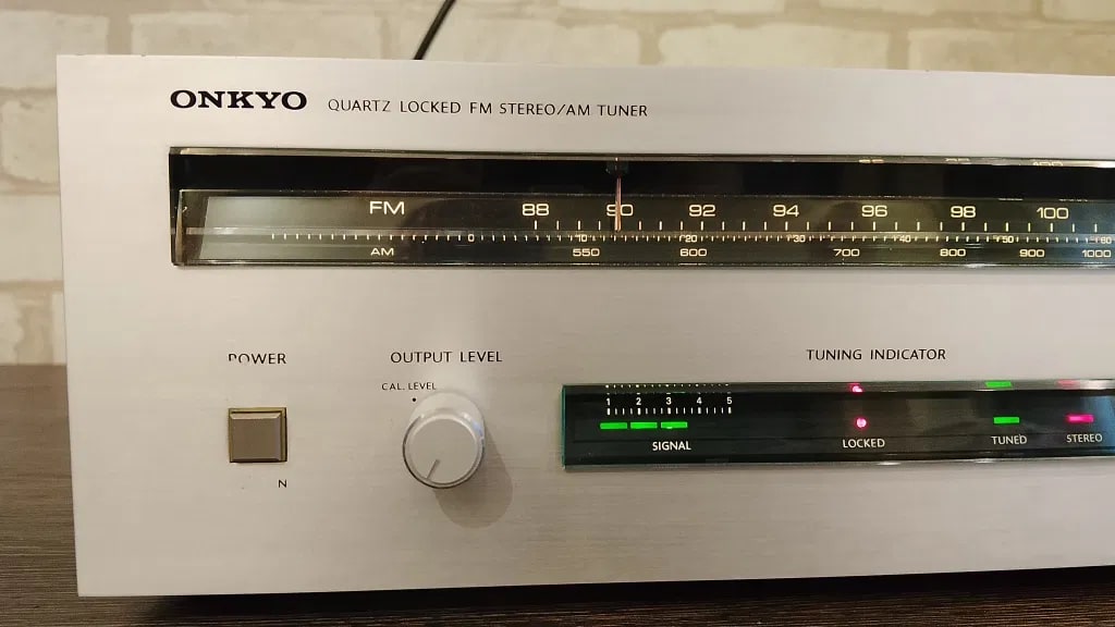 ONKYO T-4090 Rare Vintage MINT Stereo Tuner Warranty Tested FM/AM