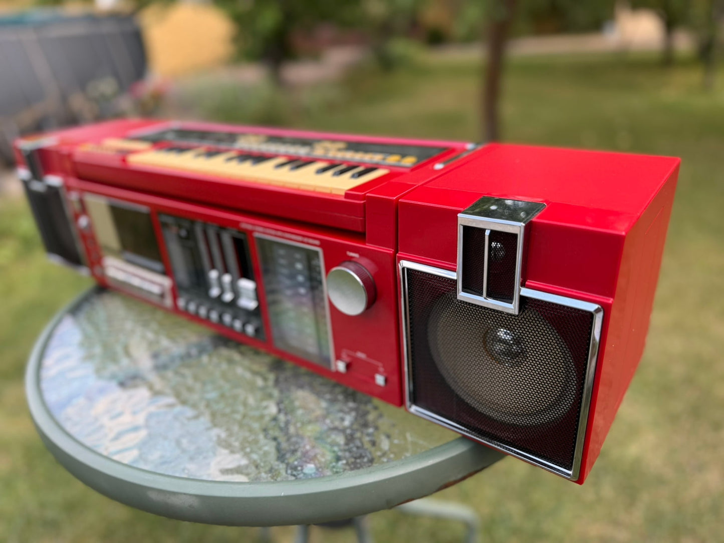 Sanyo MBS-7 Rare Vintage Cassette Boombox Serviced Warranty Tested Detachable