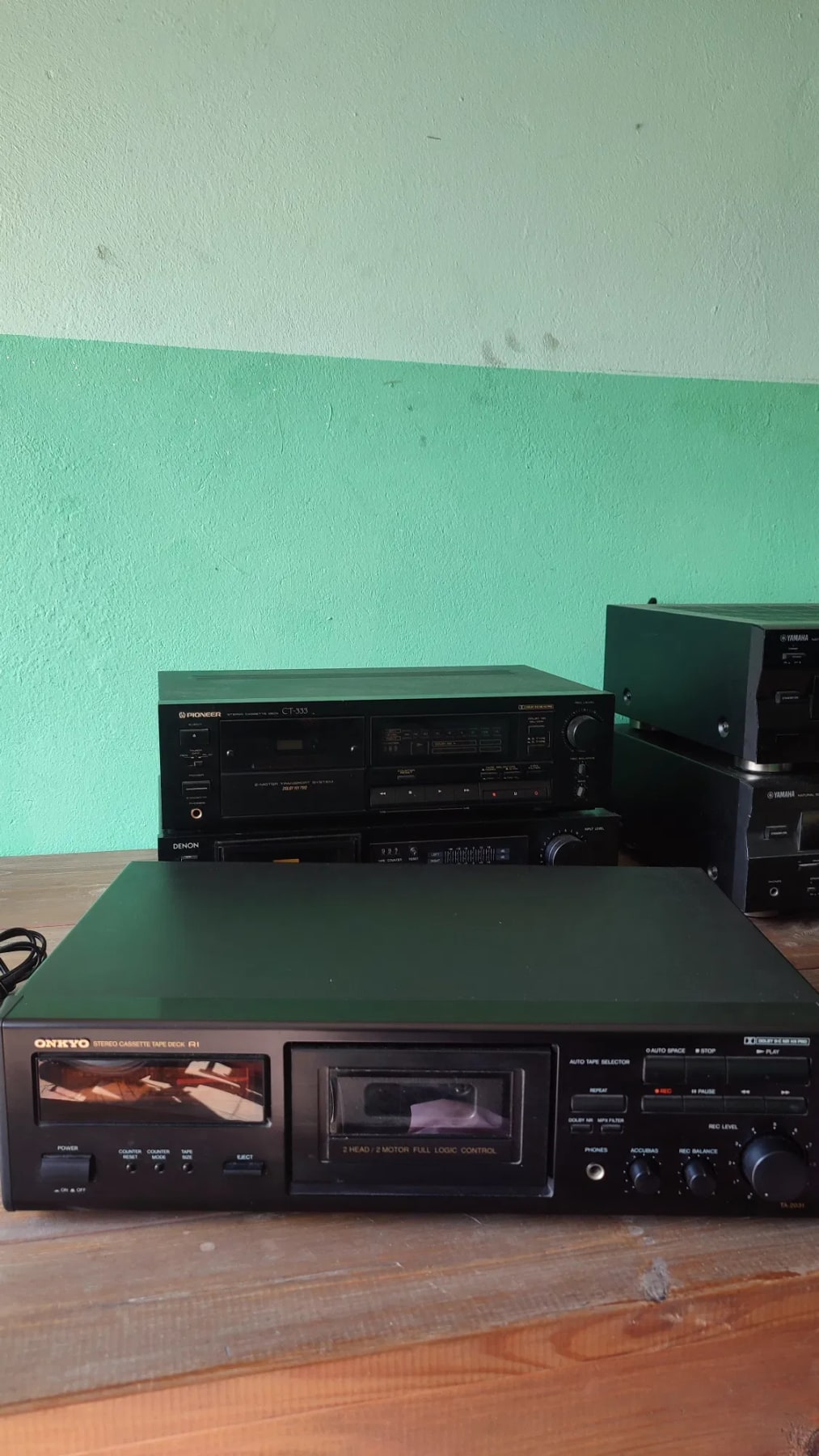 Onkyo TA-2031 Rare Vintage Cassette Deck Working Stereo Hi-Fi Analog