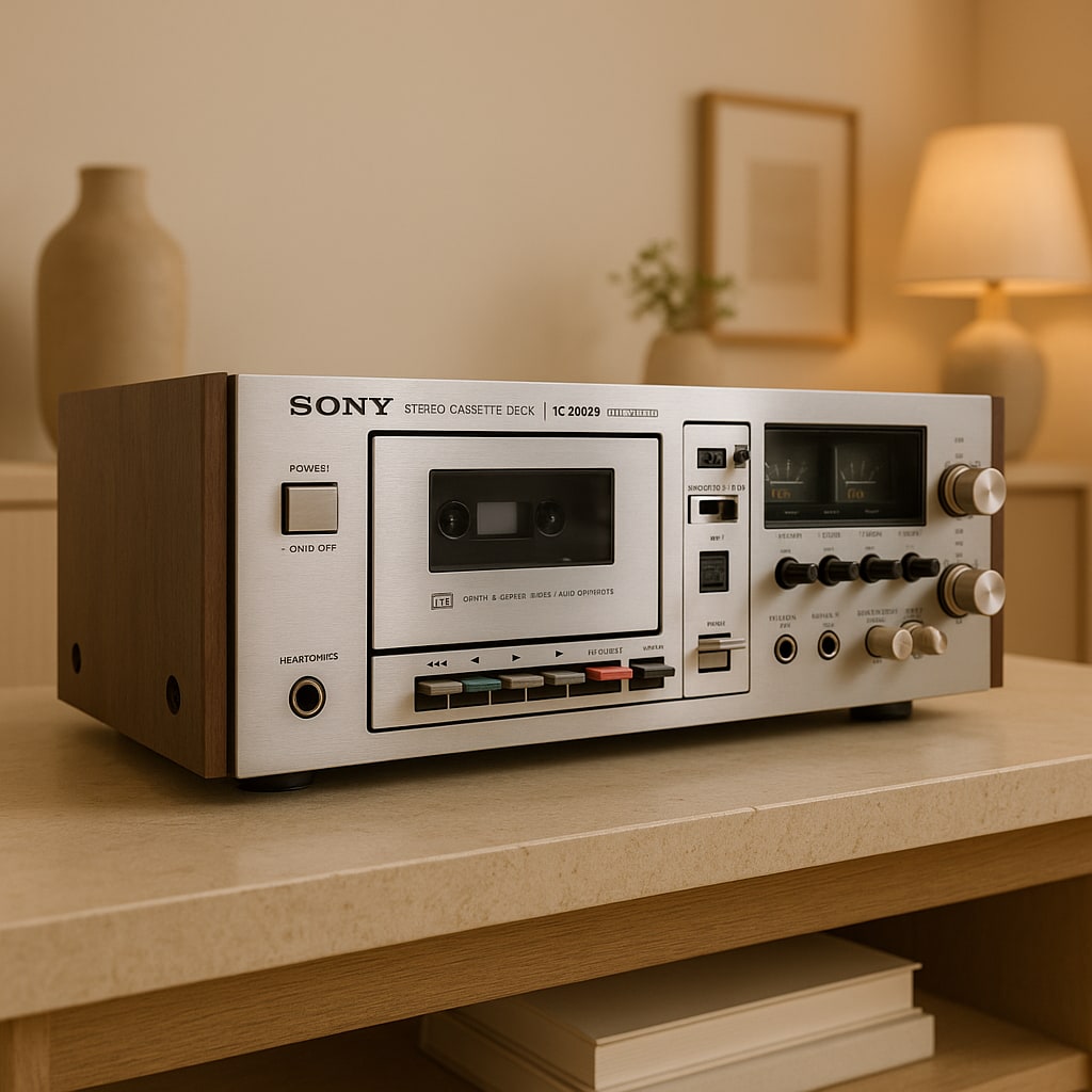 Sony TC-209 SD Rare Vintage Cassette Deck Stereo Dolby B Warranty