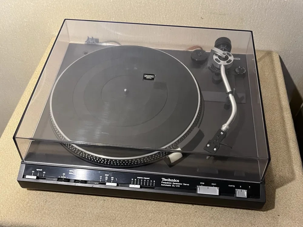 Technics SL-231 Rare Vintage Turntable Serviced Warranty FG-Servo Auto Bell