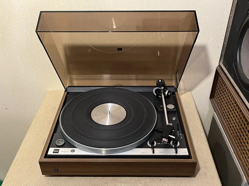 DUAL CS-701 Rare Vintage Turntable Warranty Direct Drive Fully Automatic