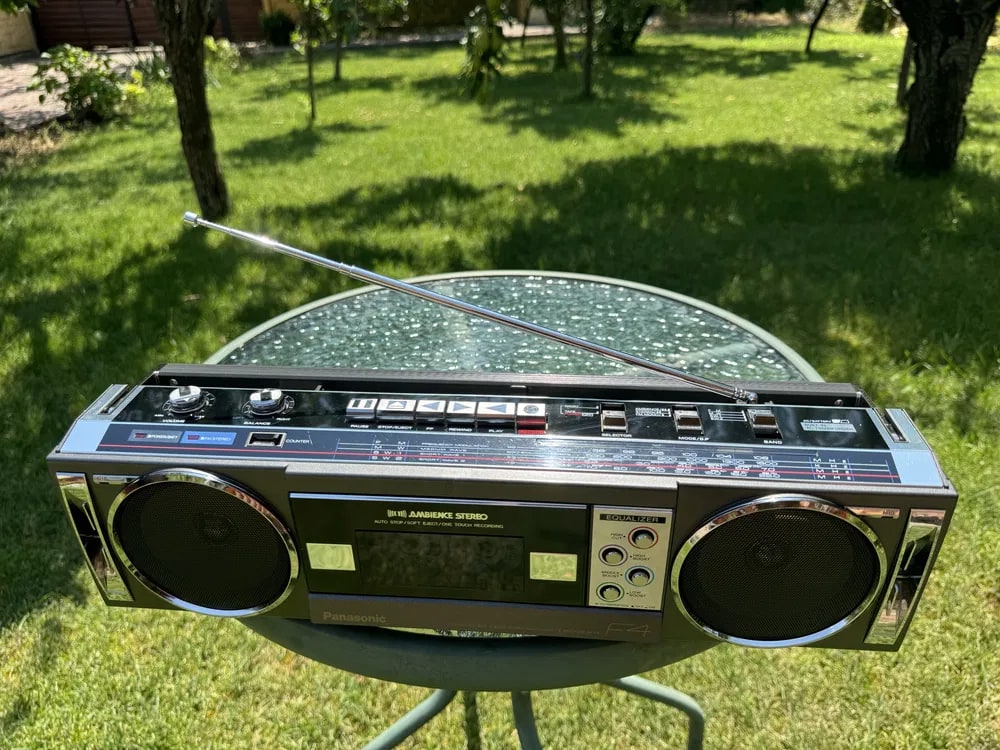 Panasonic RX-F4F Rare Vintage MINT Boombox Serviced Fully Working Stereo Radio