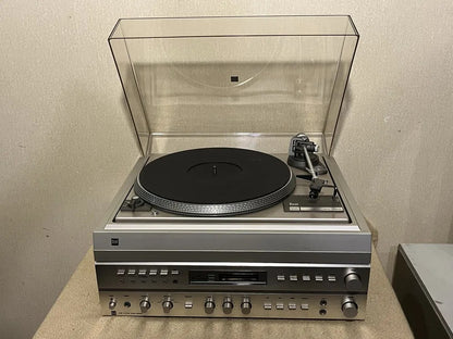 DUAL CS-505-2 + CR-1230 Rare Vintage Turntable + Receiver Set Stereo