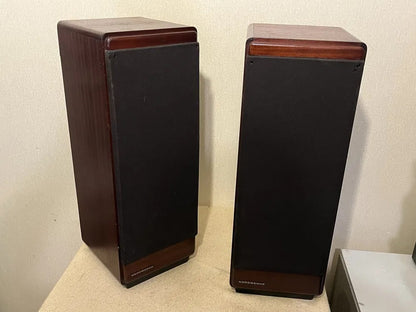 Nordmende 2.571 M Rare Vintage Bookshelf Speakers Working German Wood