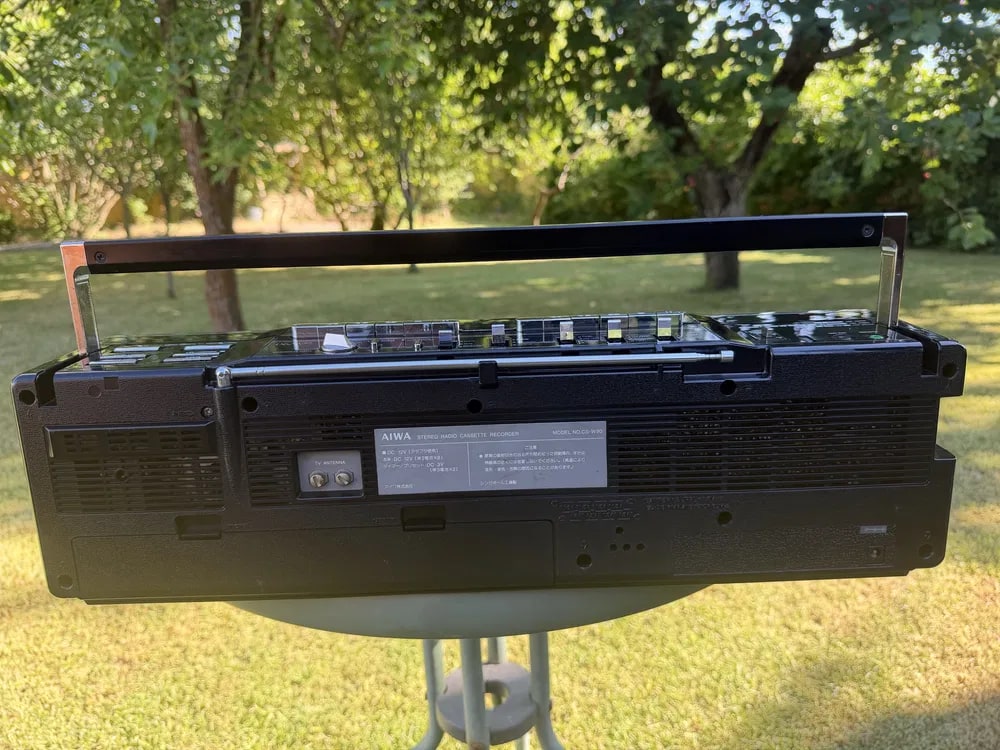 AIWA CS-W90 Rare Vintage Mint Japan Boombox Getto blaster Warranty Tested