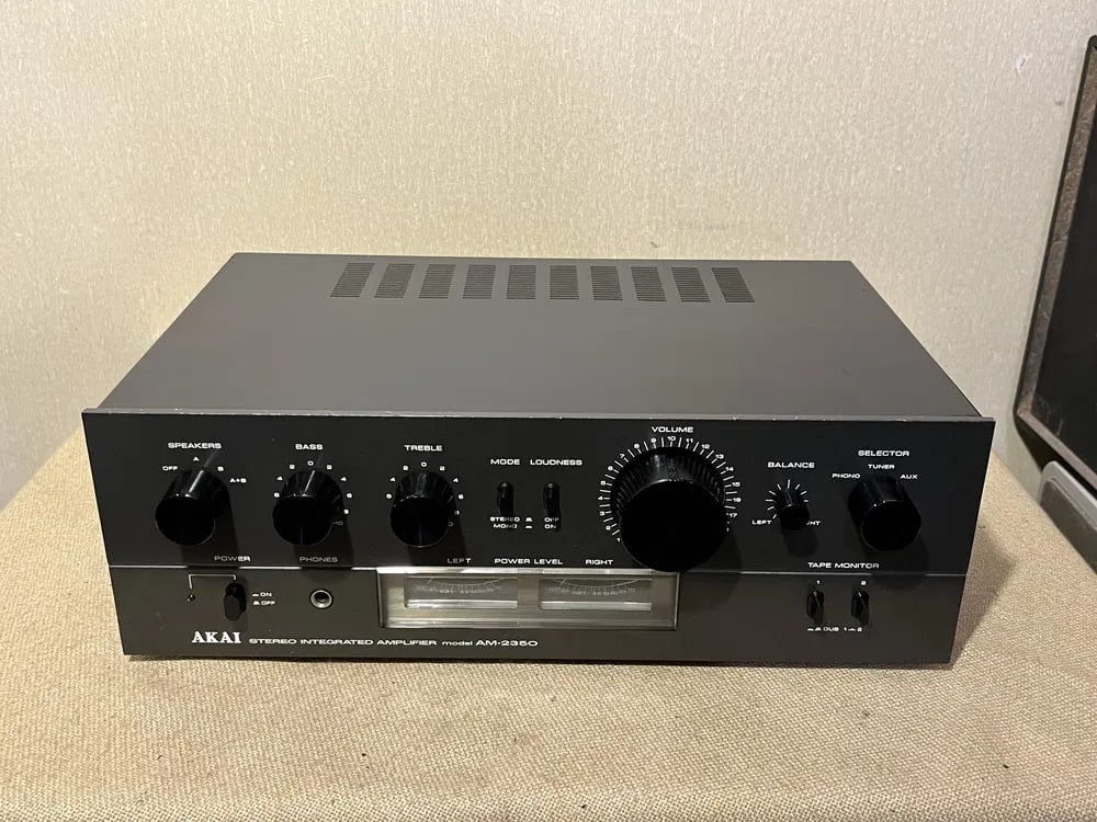 AKAI AM-2350 Rare Vintage Integrated Amplifier Tested Hi-Fi Stereo Warranty