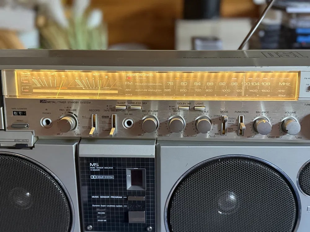 AIWA CJ-J77 Rare Vintage Boombox Getto blaster Serviced Warranty Serviced JDM