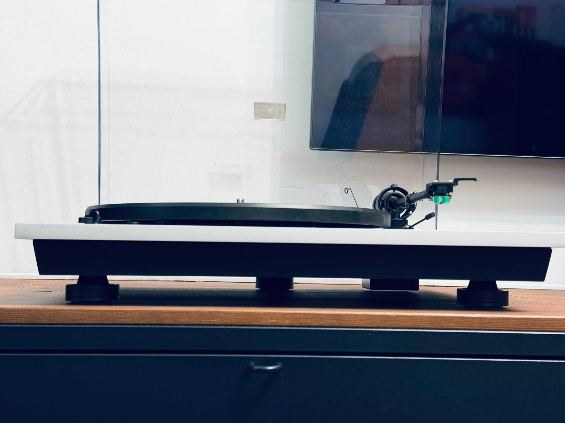 Thorens TD 295 MkIV Rare Vintage MINT Turntable Warranty Audio Technica