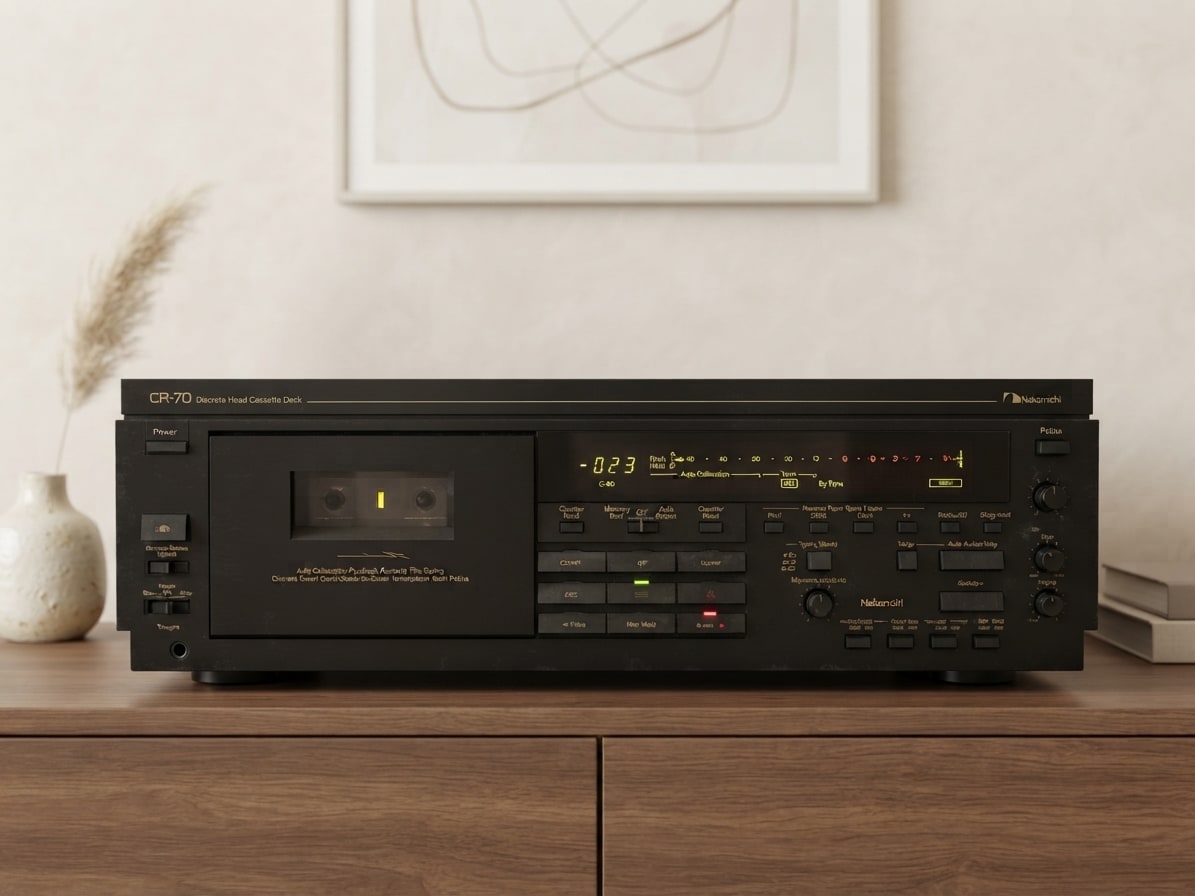 Nakamichi CR-7 Rare Vintage Cassette Deck Serviced Hi-Fi + 100 days Warranty