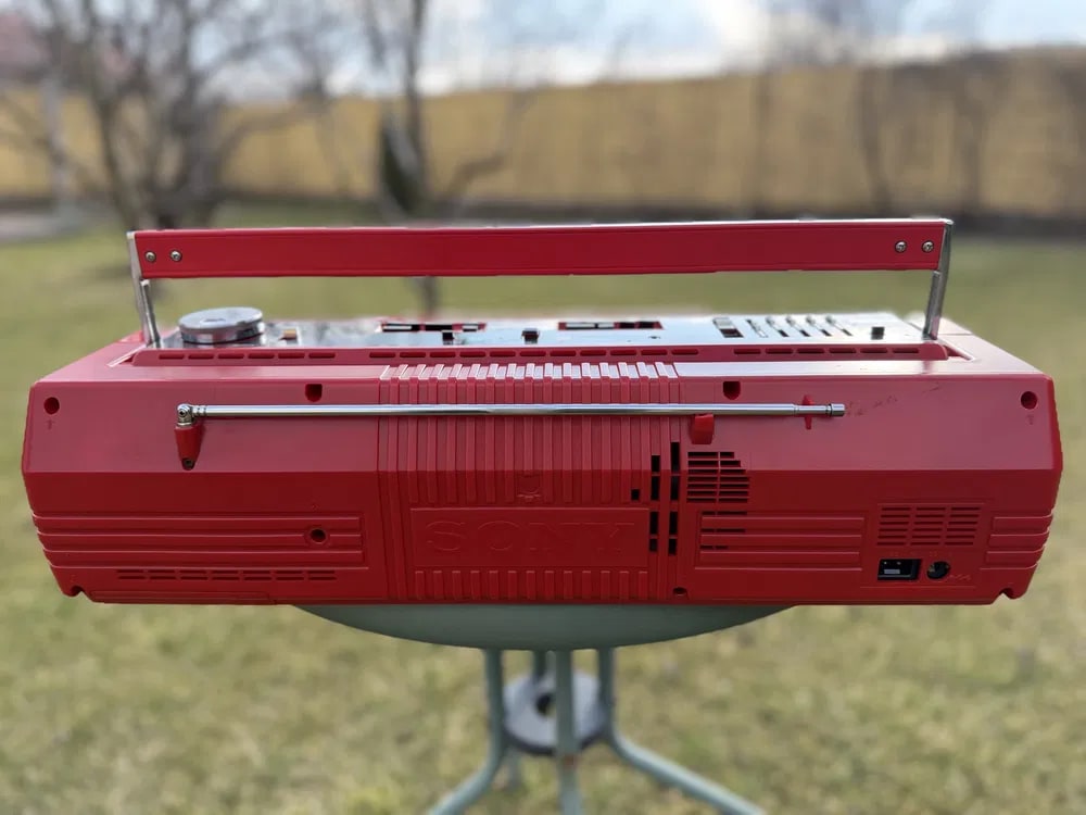 Sony CFS-DW 60 Rare Vintage Boombox Serviced Warranty Built-in Subwoofer
