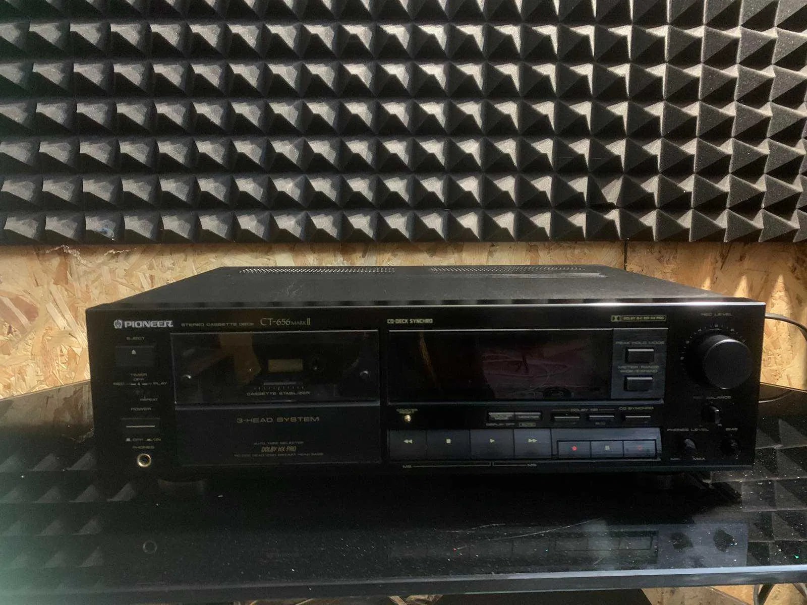 Pioneer CT-656 Mark II Rare Vintage MINT Cassette Deck Tested Hi-Fi Tape Deck