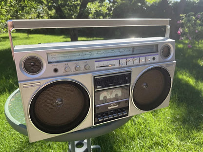 National RX-5080 Rare Vintage Boombox Getto blaster Tested AM/FM
