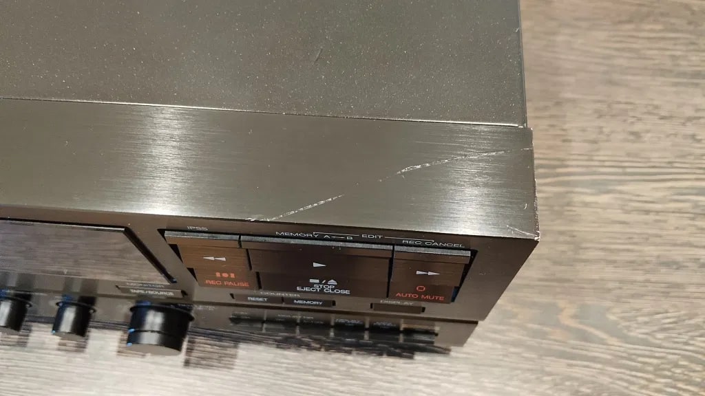AKAI GX-75 Rare Vintage Japan Stereo Cassette Deck Serviced Warranty + Manual