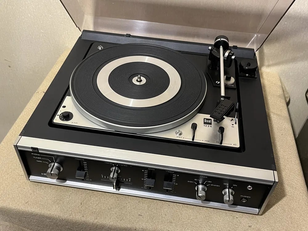 DUAL HS-135 / 1224 Rare Vintage Turntable Bundle Serviced Warranty Serviced