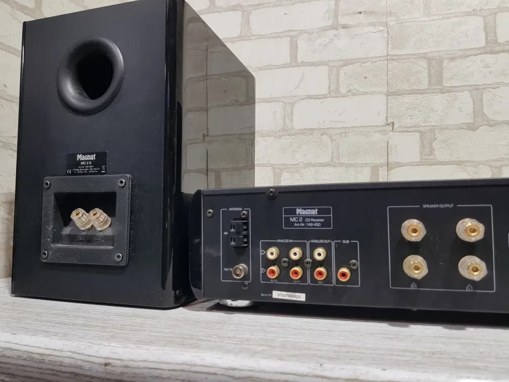 MC-2 / MC2 Magnat MC-2 Rare Vintage Tube CD Receiver Stereo System Tested Hi-Fi