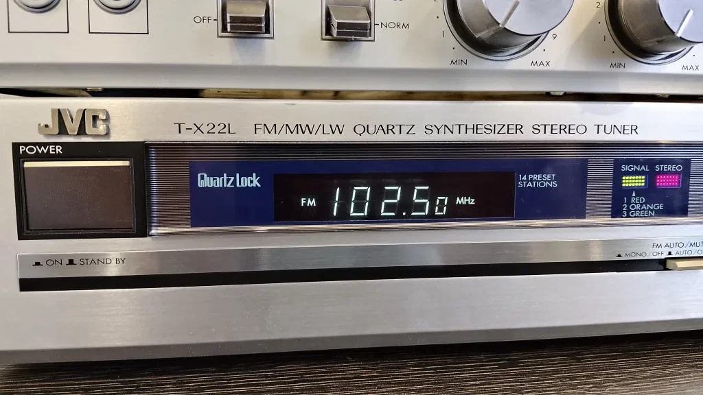 JVC KD-V22 +T-X22L Rare Vintage Set Cassette Deck Tuner Serviced Warranty