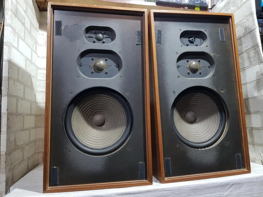 Dual CL 180 Rare Vintage 3-Way Speakers Tested Working Hi-Fi German