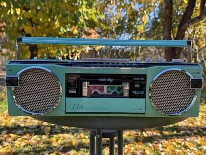 Sanyo U4 SF Rare Vintage Boombox Cassette Radio Working Stereo Analog