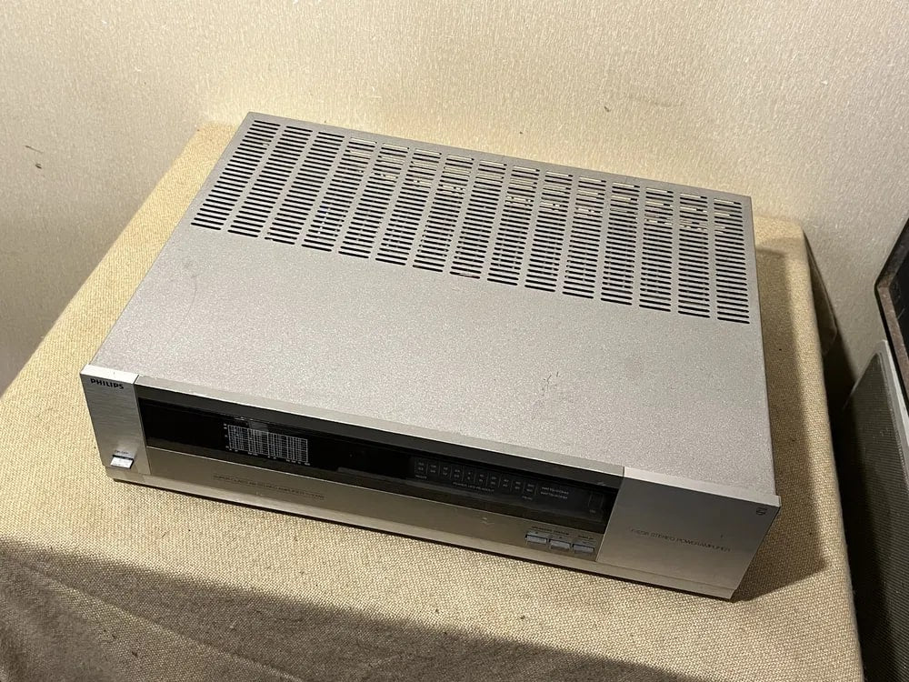 Philips F4238 Rare Vintage Power Amplifier Warranty Working Hi-Fi Stereo