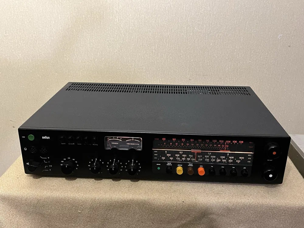Braun CEV-520 Rare Vintage Stereo Receiver Working Analog Hi-Fi