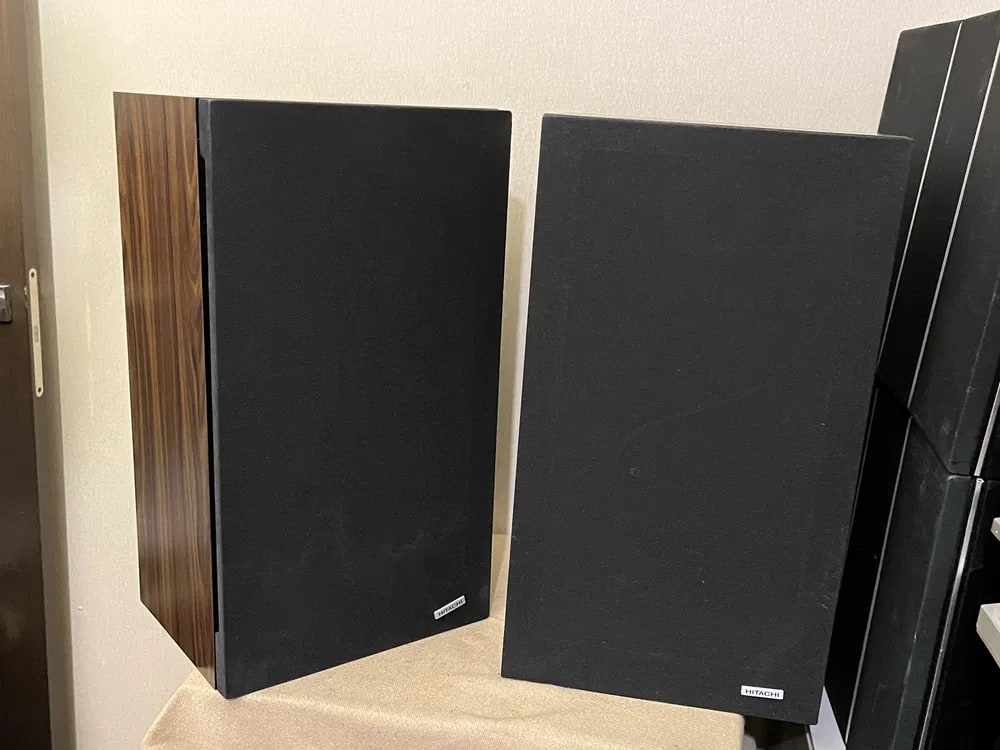 Hitachi HS-530 Rare Vintage MINT 3-Way Speaker System Hi-Fi