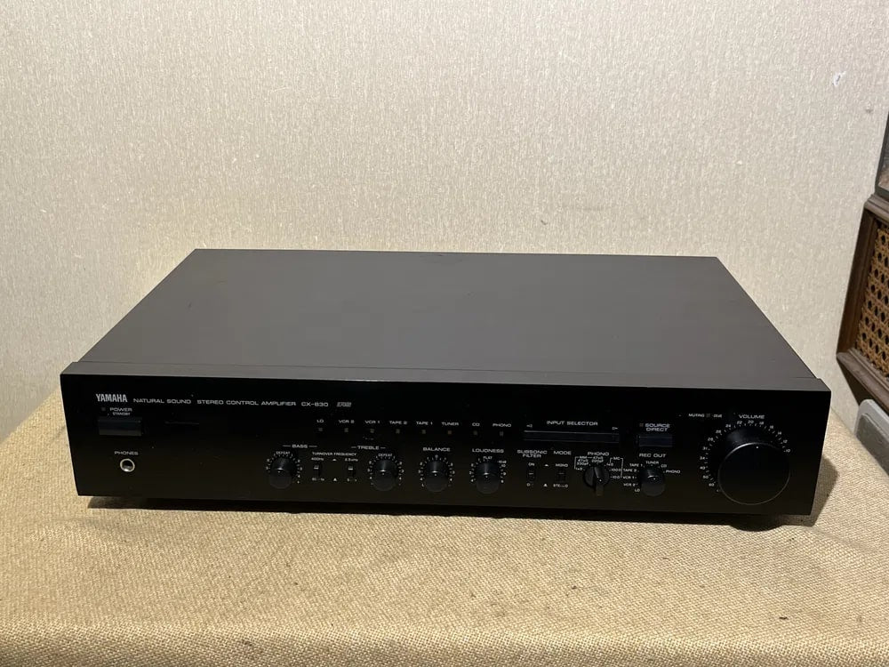 Yamaha CX-830 Rare Vintage MINT Preamplifier Warranty Working MM/MC Phono Direct