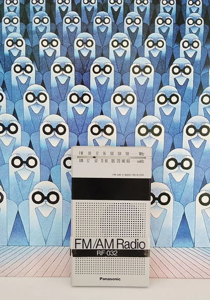 Panasonic RF-032 Rare Vintage FM/AM Pocket Radio Working Analog