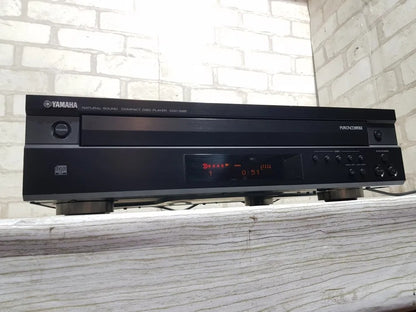 Yamaha CDC-585 Rare Vintage CD Changer Tested Working 5-Disc Carousel
