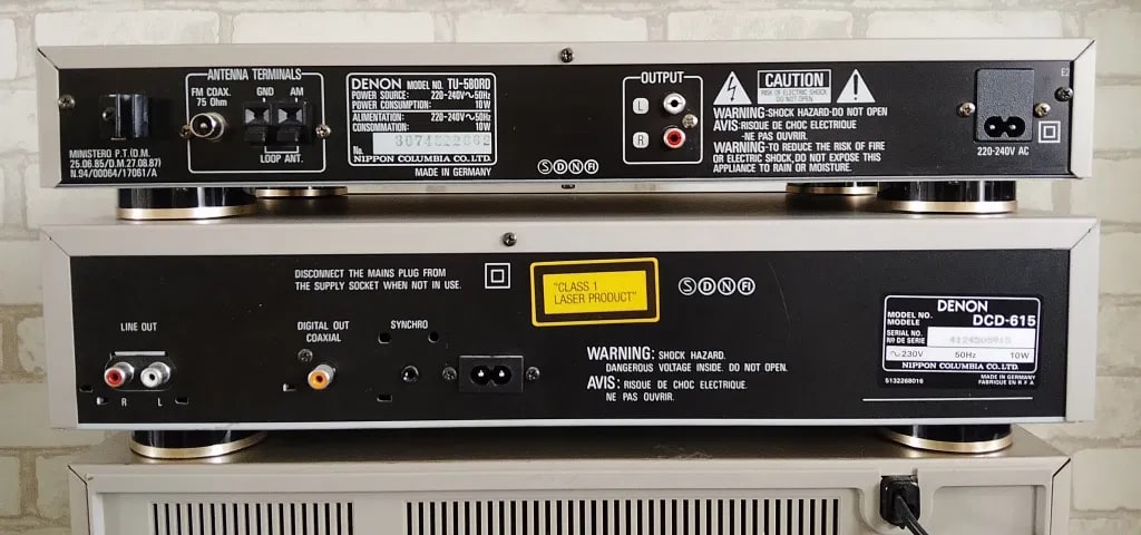 Denon PMA-480R / DRM-740 / DCD-615 / TU-580RD Rare Vintage Cassette Deck  Set