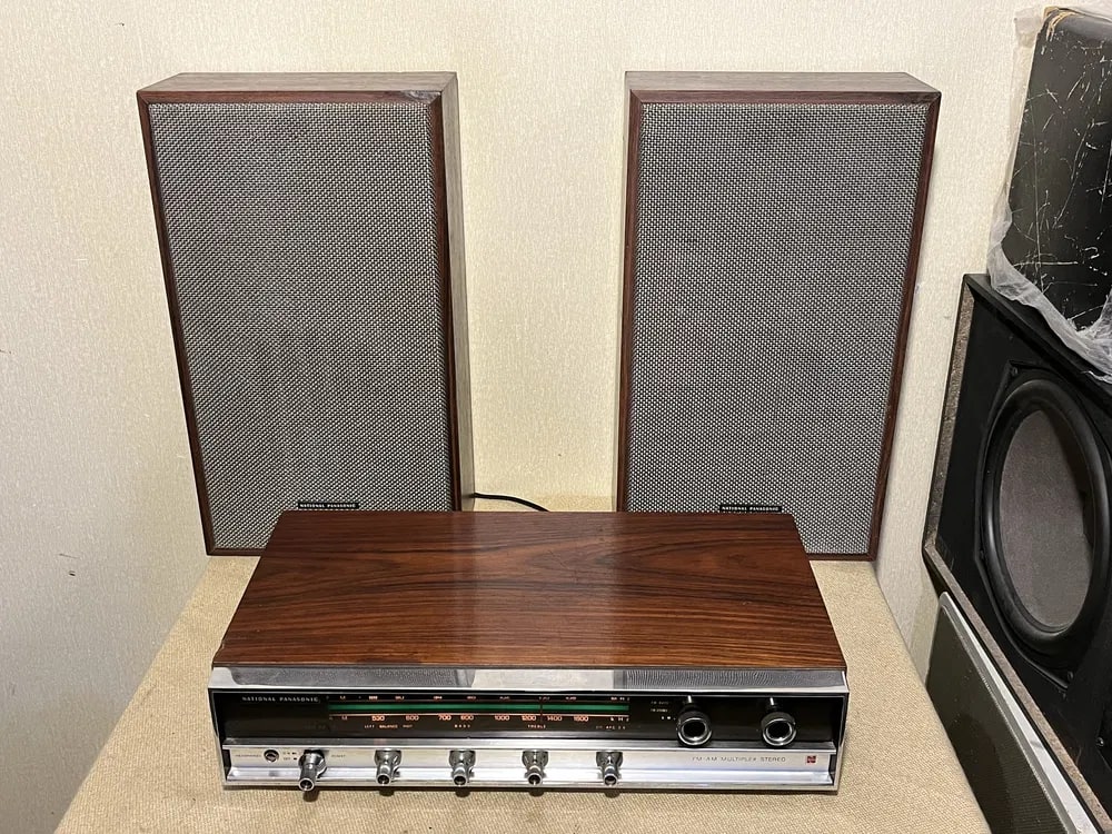 National Panasonic RE-7670BS Rare Vintage Stereo Receiver Tested Warranty