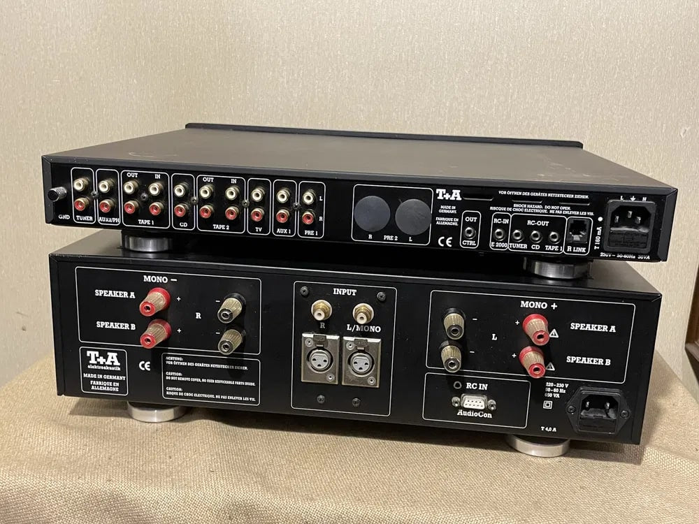 T+A PULSAR A1500 + P1220R Rare Vintage Amplifier Serviced Warranty Hi-Fi