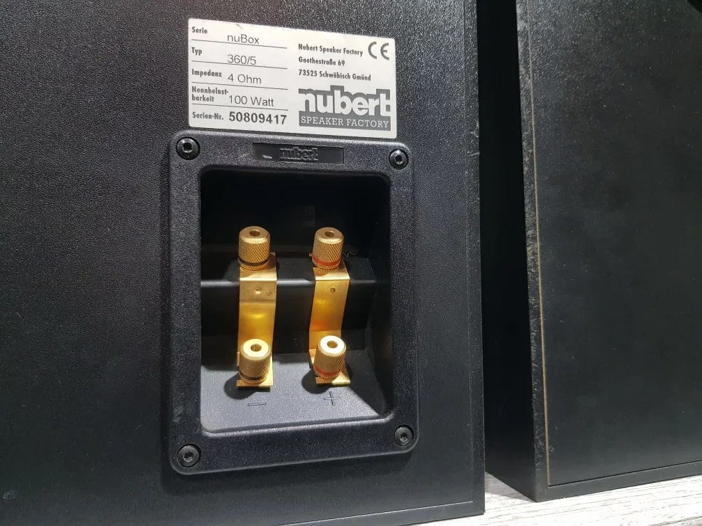 Nubert nuBox 360 Rare Vintage Bookshelf Speakers Tested Hi-Fi German