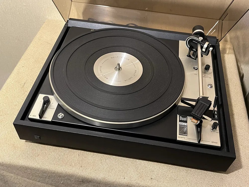 DUAL CS-601 Rare Vintage Turntable Serviced Warranty Tested Belt Drive Hi-Fi